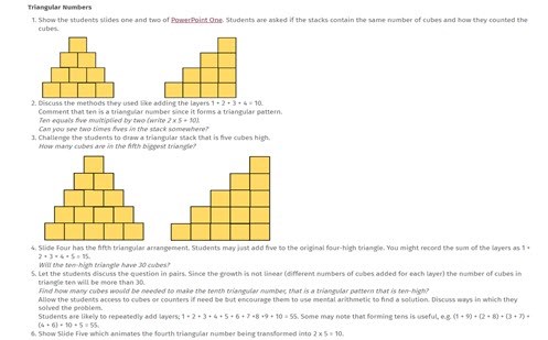 The truth about triangles and squares Image