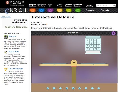 Interactive balance Image
