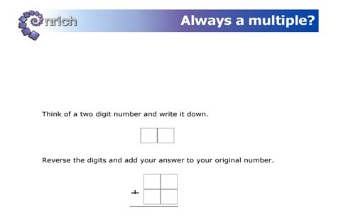 Always a multiple? Image