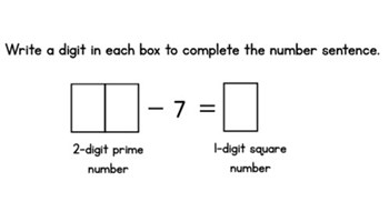 Assessment: Factors and prime numbers Image
