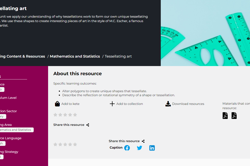 Tessellating art Image