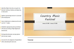 WS04 - Travel itinerary Image