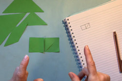 Tangrams 2 – investigating fractions Image