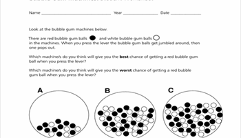 Bubblegum machines: Student worksheet Image