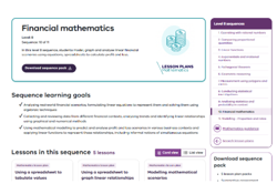 Financial mathematics (5 lessons) Image