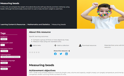 Measuring beads Image