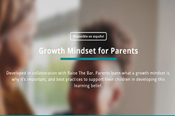 Growth mindset for parents Image