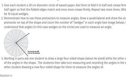 Measuring angles Image