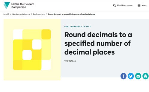 Round decimals to a specified number of decimal places Image