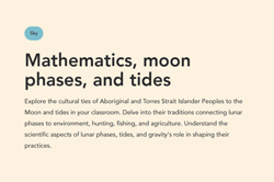 Mathematics, moon phases, and tides Image