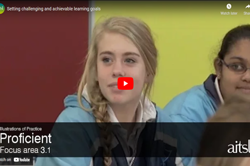 Setting challenging and achievable learning goals Image
