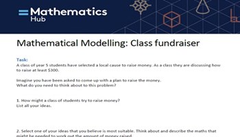 Assessment: Class fundraiser Image