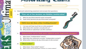 Advertising claims Image