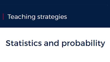 NSW DET guide: Statistics and probability  Image