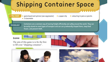 Shipping container space Image