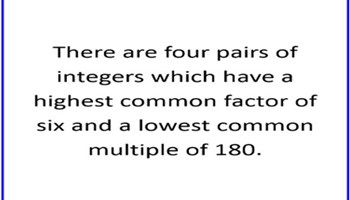 Factors and multiples Image