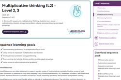 Multiplicative thinking - Level 2 Image