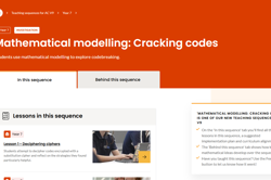 Mathematical modelling: Cracking codes Image