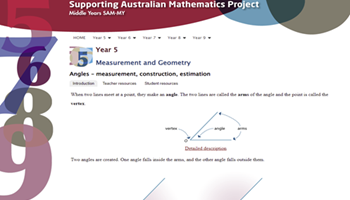 Angles – measurement, construction and estimation Image
