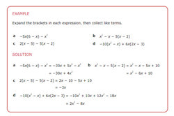 Negative numbers, index laws and algebra Image