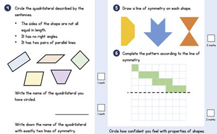 Assessment: properties of shape Image