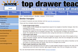 Similar triangles Image