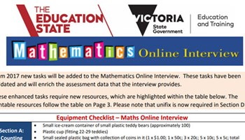 Mathematics Online Interview (VIC) Image