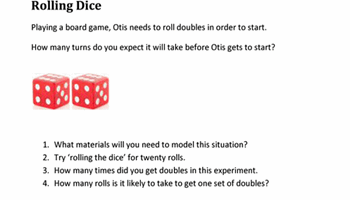 Rolling dice Image