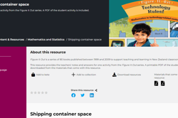 Shipping container space Image