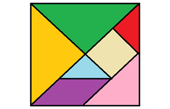 Fraction shape puzzles Image