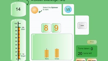 Wishball challenge: tens Image