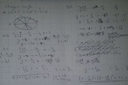 Equation of a circle inquiry Image