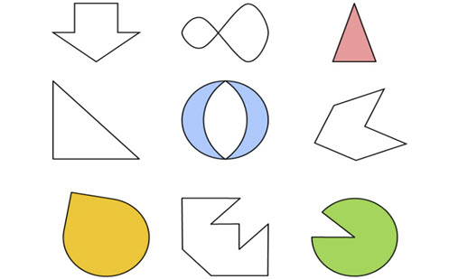 Finding lines of symmetry Image