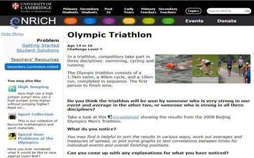 Olympic triathlon Image