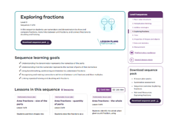 Exploring fractions (8 lessons) Image