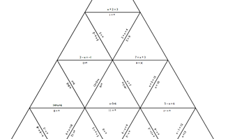 Solving equations with algebra mats Image