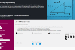 Introducing trigonometry Image