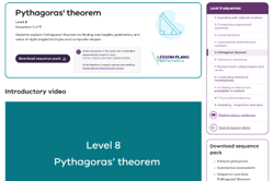 Pythagoras’ theorem (8 lessons) Image