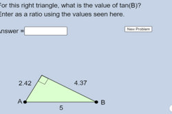Identifying trig ratios Image