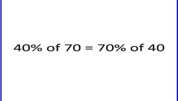 Percentage of Image
