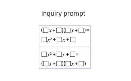 Solving quadratic equations inquiry Image