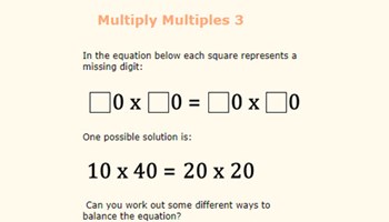 Multiply multiples 3 Image