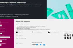 Representing 3D objects in 2D drawings Image