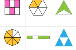 Fruit fractions: Fruit salad crafty creations Image
