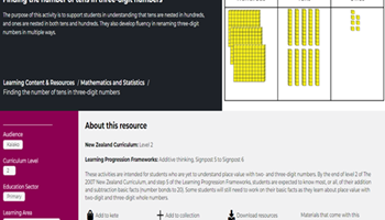 Finding the number of tens in three-digit numbers Image