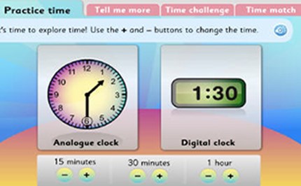 Time tools: 12-hour to the half hour Image
