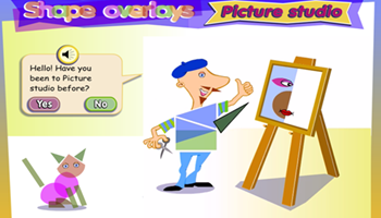 Shape overlays: picture Image