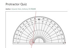 Protractor quiz  Image
