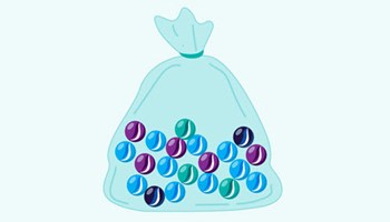 Compare observed frequencies with expected frequencies Image