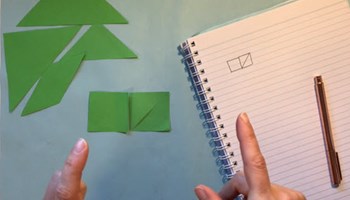 Tangrams 2 – investigating fractions Image